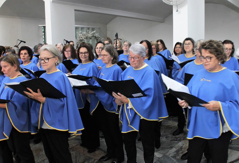 Coral de idosos da Pró-Família marca Dia da Pessoa Idosa com missa na Catedral