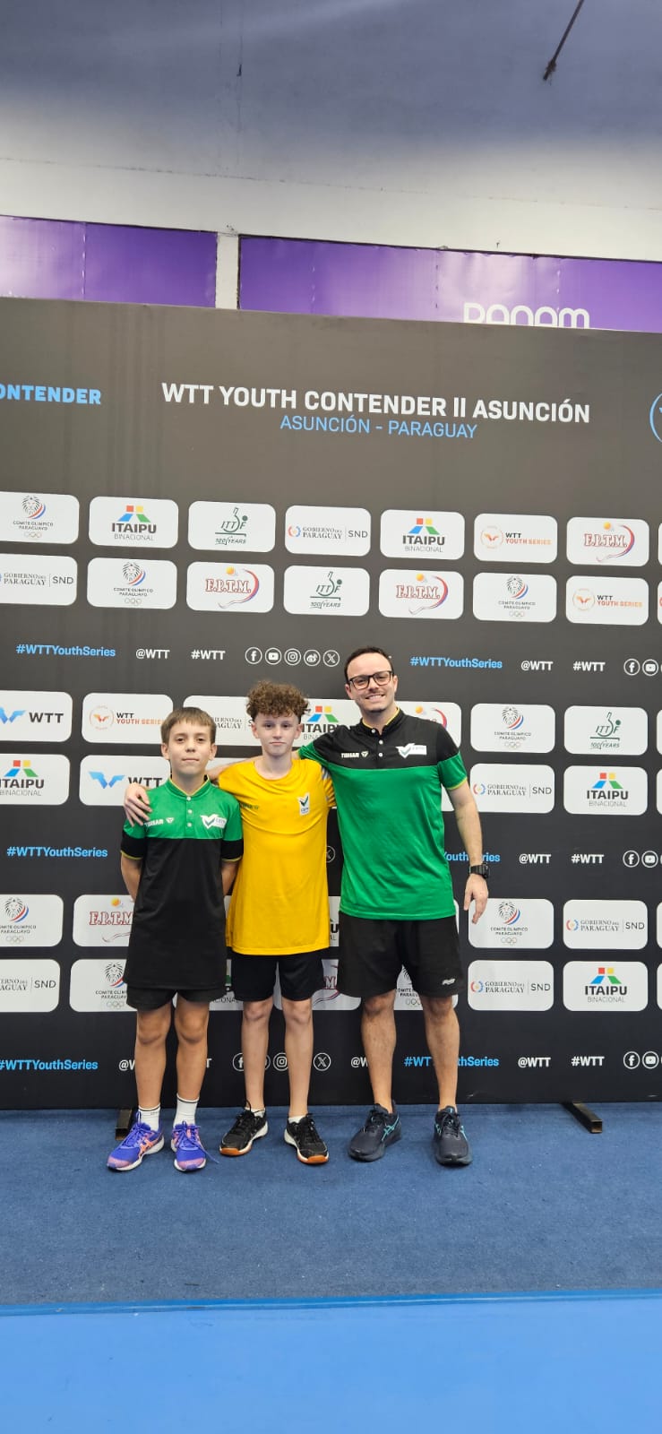 Mesatenistas de Blumenau conquistam duas medalhas em circuito mundial