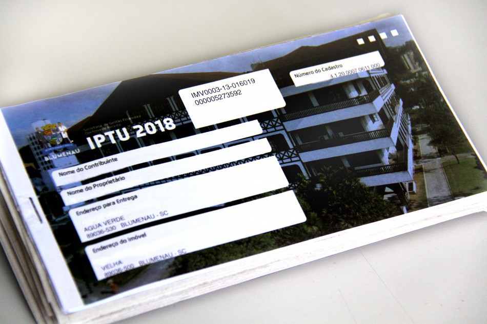 Última parcela do IPTU deve ser paga até esta quinta-feira, dia 13