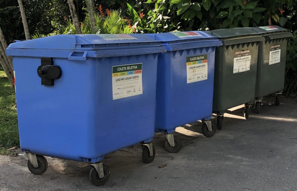 Samae alerta para o uso correto do container no auxílio ao descarte de resíduos