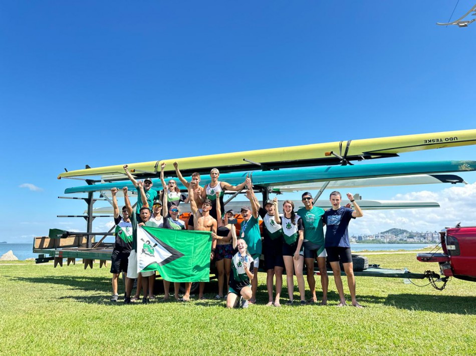 Equipe de Blumenau garante sete medalhas na primeira etapa do Catarinense de Remo