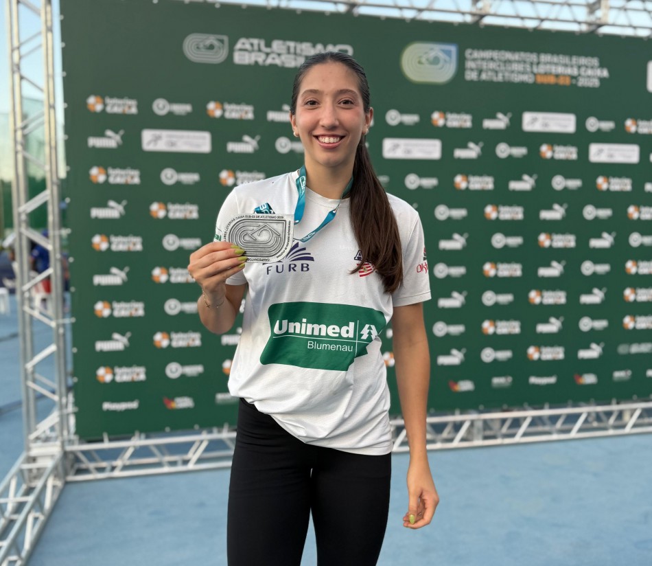 Blumenauense vai representar o Brasil nos Jogos Pan-Americanos Júnior no atletismo