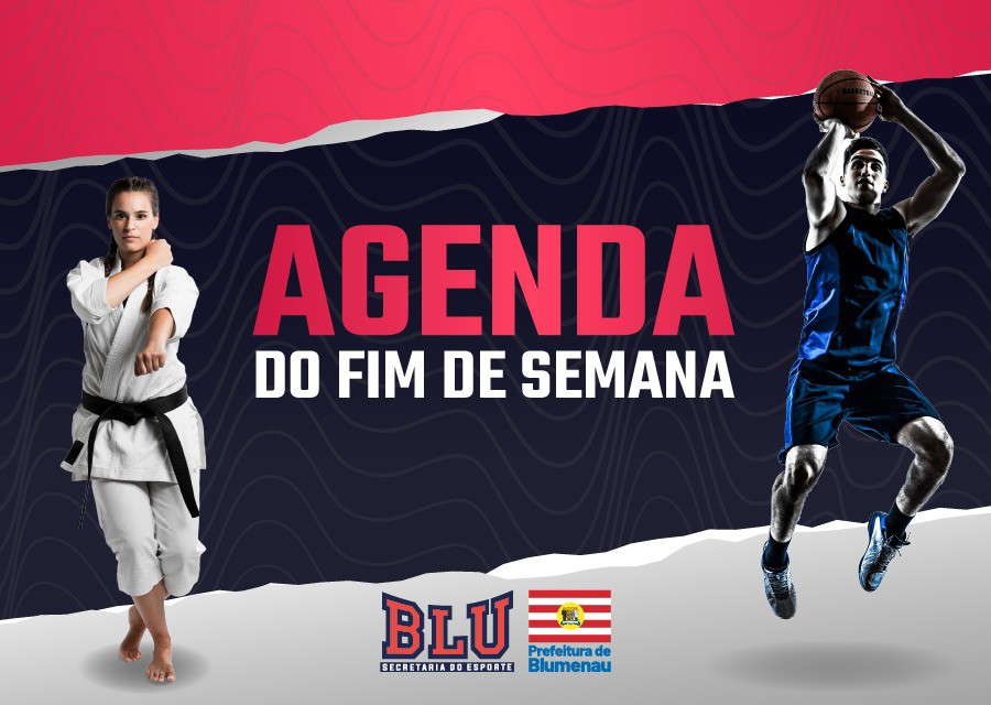 Agenda esportiva tem disputa de futsal, basquete, judô e outras modalidades no fim de semana em Blumenau