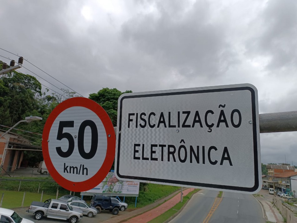 Blumenau inicia mudança de seis pontos de fiscalização eletrônica