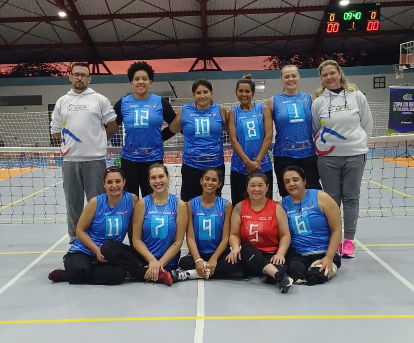 Blumenau é terceira colocada na Copa do Brasil de Vôlei Sentado